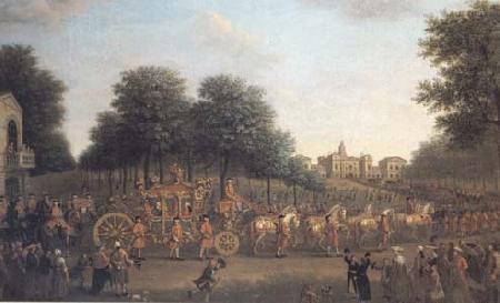 John Wootton George III's Procession to the Houses of Parliament (mk25)